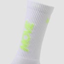 MP Move Club Running Socks (2 pack) - Yellow - UK 2-5