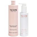 Neom Wellbeing London Bundles Duo: Super Shower Power Body Cleanser & Energy Burst Multi Mineral Milk