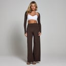 MP Women's Tempo Wide Leg Leggings - Cocoa - XS