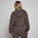 MP Women's Soft Touch Zip Through Hoodie - Chocolate - XS