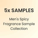 Fragrance Direct Men's Spicy Fragrance Sample Collection (5 Samples)