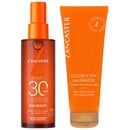 Lancaster Duo: Satin Dry Oil Fast Tan Optimizer for Body SPF30 150ml & Golden Tan Maximizer 125ml