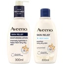 Aveeno Skin Relief Wash & Lotion Duo for Very Dry Skin 600ml Mega Bundle
