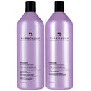 Pureology Duo: Hydrate Shampoo and Conditioner Moisturising Supersize 1000ml For Dry Hair