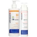 Ultrasun Duo: Family SPF30 400ml & UV Face & Scalp Mist SPF50 150ml
