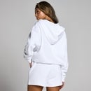 MP Women's Basics Zip Through Hoodie - White - XS