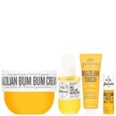 Sol De Janeiro Set: Brazilian Glossy Hair Oil 58ml, Kiss Cupuaçu Lip Butter 6.2g, Touch Hand Cream 50ml & Bum Bum Cream 75ml