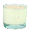 Neom Wellbeing London Summer Scenting Energy Burst 3 Wick Candle 420g