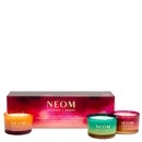 Neom Wellbeing London Winter Wellbeing Candle Trio Gift Set