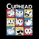 Cuphead Expressions Unisex T-Shirt - Black