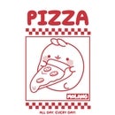 Molang Pizza Box Unisex T-Shirt - White