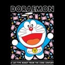 Doraemon Flying Unisex T-Shirt - Black