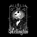 The Nightmare Before Christmas Jack Skellington In Frame Unisex T-Shirt - Black