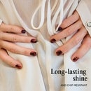 Mylee Gel Nail Wraps - Mulberry Clash