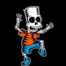 The Simpsons Skeleton Bart Unisex T-Shirt - Black