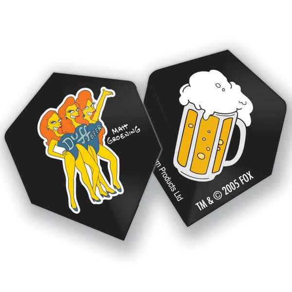 The Simpsons: Duff Beer Dart Flights
