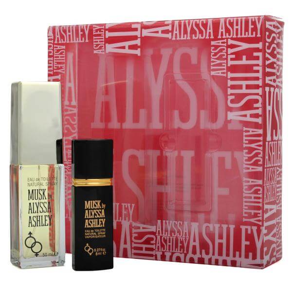 Alyssa Ashley - Musk Gift Set (50ml Eau de Toilette and Refillable Purse Spray)