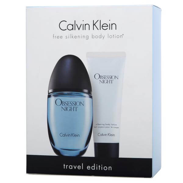 Calvin Klein - Obsession Night for Her Gift Set (100ml Eau de Parfum with Body Lotion)