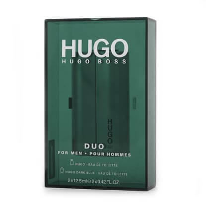 Hugo Boss - Duo for Men Gift Set (12.5ml Hugo Eau de Toilette and 12.5ml Hugo Dark Blue Eau de Toilette)
