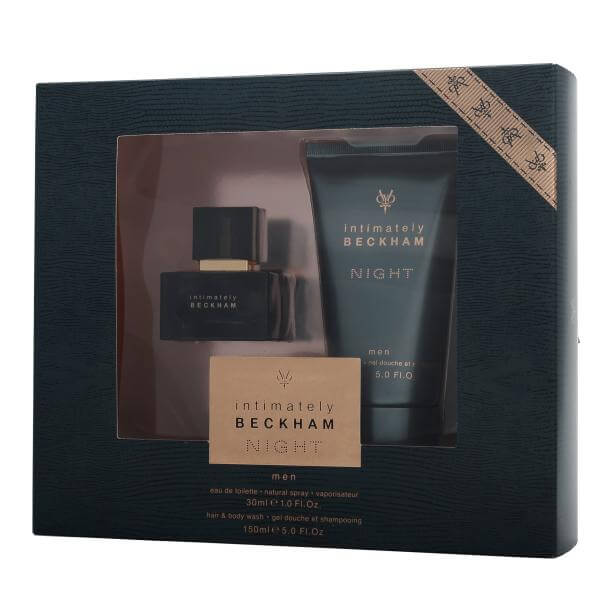 Intimately Beckham - Night for Men Gift Set (30ml Eau de Toilette with Hair and Body Wash)David Beckham - Intimatley Night Men's EDT 30ml, Hair& Body Wash 150ml