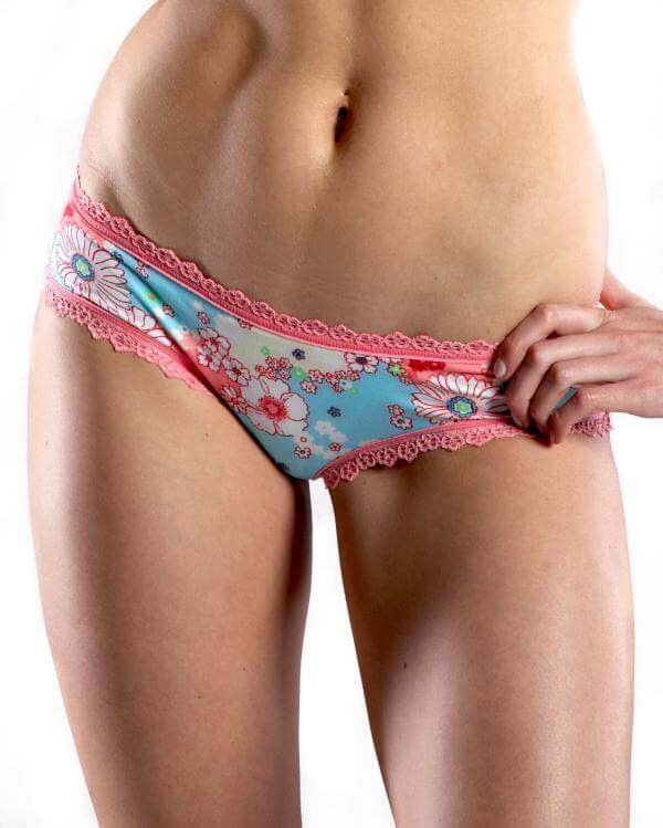No Romeo - Floral Twist Brief