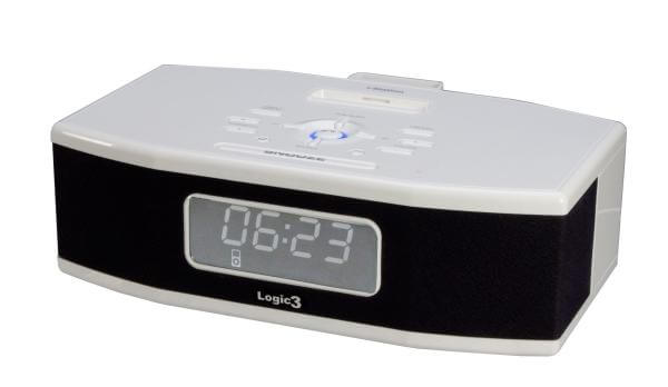 Logic 3 i-Station Alarm Clock Ipod Dock White