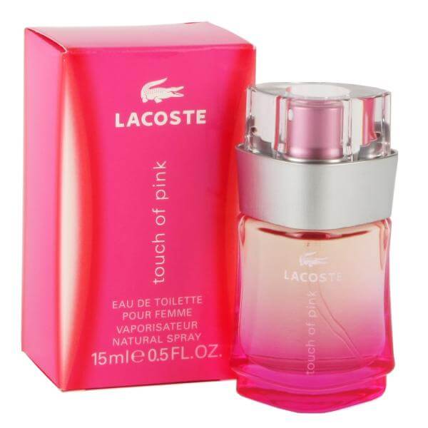 LACOSTE PINK EDT 15ML SPRAY