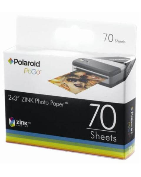 Polaroid Pogo ZINK Photo Paper for Pogo Instant Printer (70 Pack)