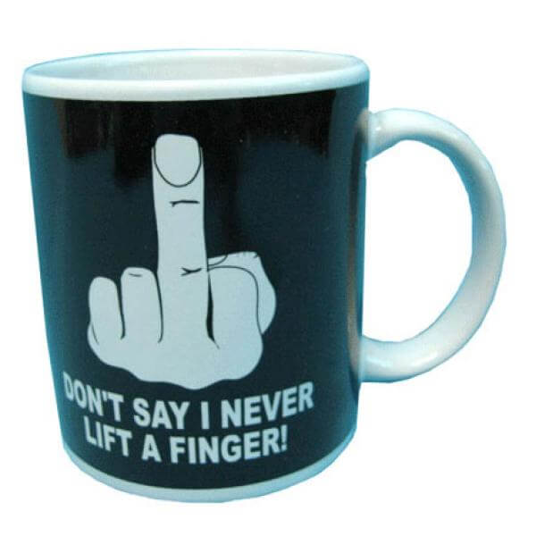 Novelty Nosey Little Fucker Mug