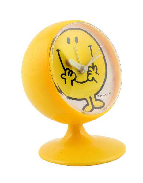 Mr Men Alarm Clock Mr Happy