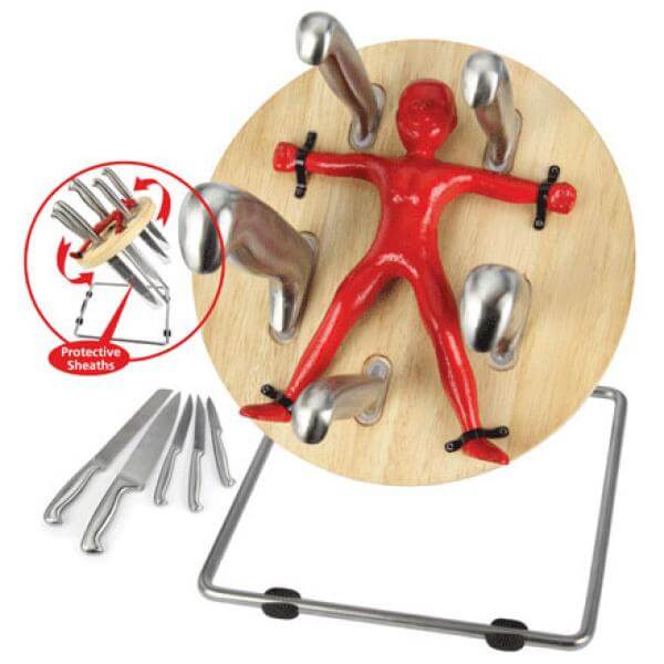Throwzini Knife Block - Great Gift