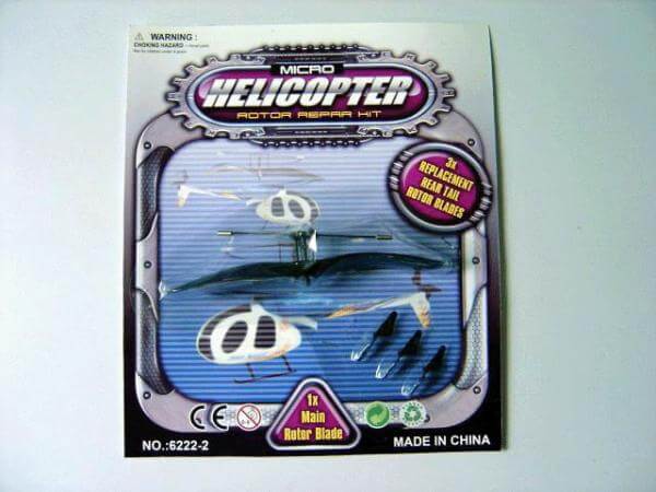 Gift - The Wasp Micro Helicopter Rotor Repair Kit