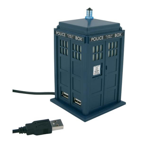 Doctor Who:Tardis USB 4 Port Powered Hub Station