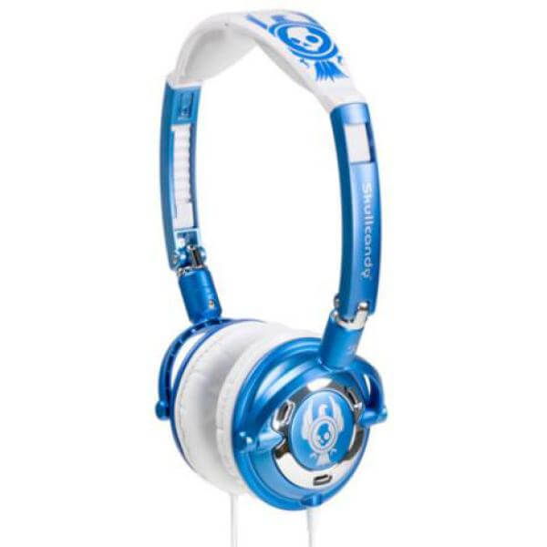 Skullcandy Lowrider 09 Headphones (Blue/White)