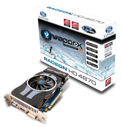 Sapphire  HD 4870 1GB VAPOR-X