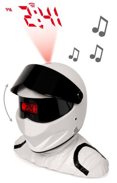 Stig Helmet Top Gear Theme Tune Projection Alarm