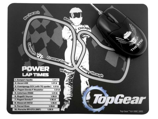 Top Gear Stig Mouse And Mat Set