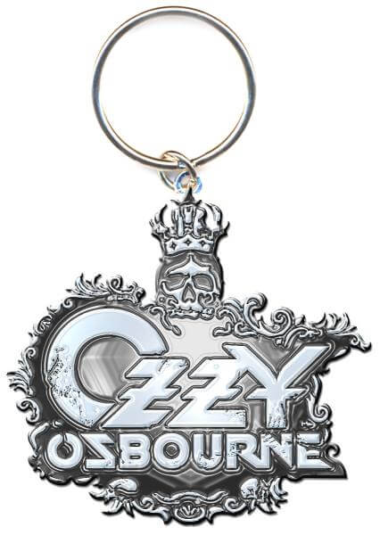 Ozzy Osbourne Crest Logo Keychain