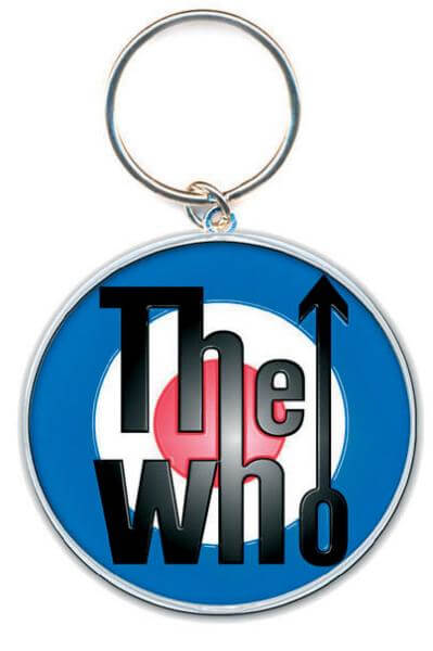 The Who Target Logo Keychain