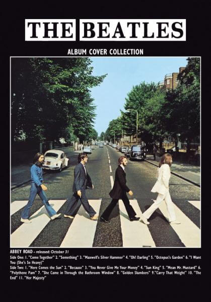 Abbey Road Album Greeting Card
