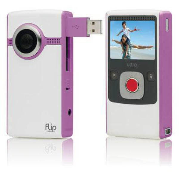 FLIP Video Ultra 2 Mini Camcorder - Pink