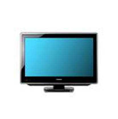 TOSHIBA 19 Inch LCD TV COMBI IN GLOSS BLACK - 19DV615DB