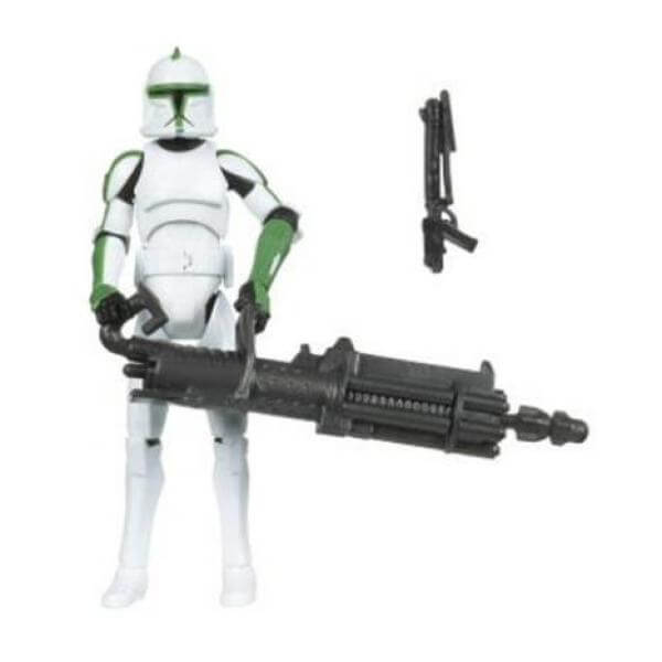 Star Wars Clone Wars Wave 3 2009 Green Clone Trooper