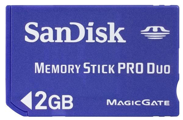 SanDisk Memory Stick PRO Duo 2GB