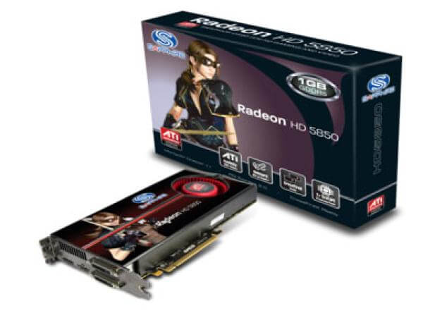 Sapphire HD5850 1GB DDR5 PCI Express 40NM Graphics Card 