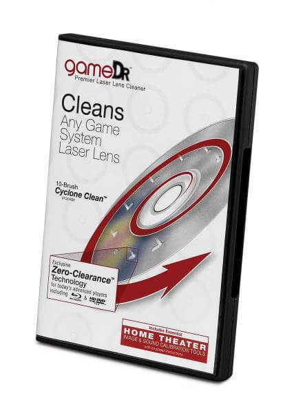 GameDr Premier Laser Lens Cleaner for Blu-ray and CD Players 