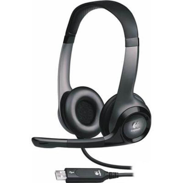 Logitech ClearChat Pro USB Headset with Noise-cancelling Microphone (981-000011)