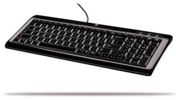 Logitech Ultra-Flat Keyboard PS/2 USB (967653-0120)