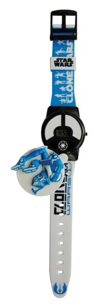 Clone Wars Action Sound LCD Watch
