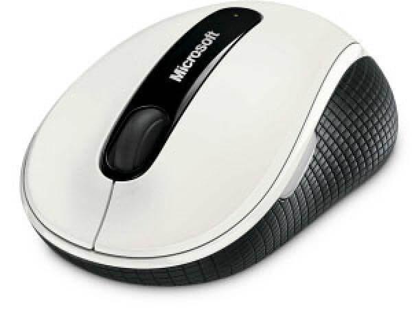 Microsoft Wireless Mobile Mouse 4000 BlueTrack USB (White)